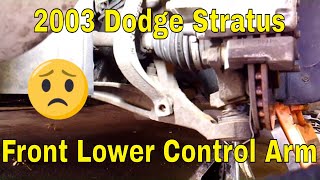 2003 Dodge Stratus Front Lower Control Arm Replacement