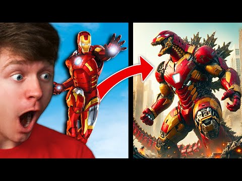 Reacting to AVENGERS as GODZILLA KAIJU!