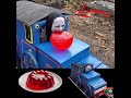 REAL CURSED THOMAS TRAIN JELLY BEANS VS SWEET FOOD VS THOMAS TRAIN JELLY YUMMY Cursedthomas