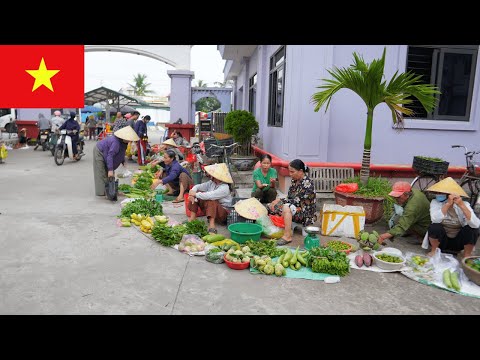 Morning at a Vietnam Traditional Market | Nga Châu’s Vibrant Village Market