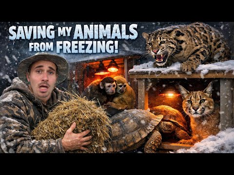 My ANIMALS Almost FROZE OVERNIGHT!