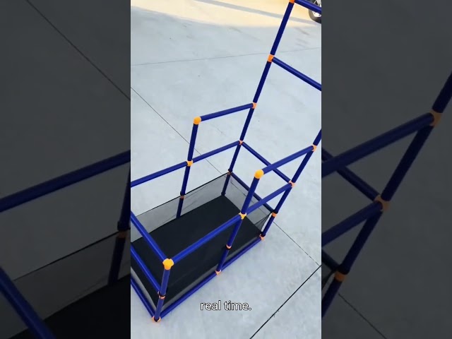 Vídeo relacionado con TAPMING Arcade de baloncesto plegable de doble disparo, arcade de baloncesto con puntaje electrónico, arcade de baloncesto de doble tiro, para entornos interiores como casas, salas de juegos, sótanos
