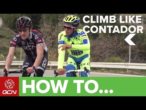 How To Climb Like Alberto Contador