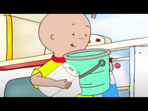 Caillou's Big Clean Up | Caillou Cartoon