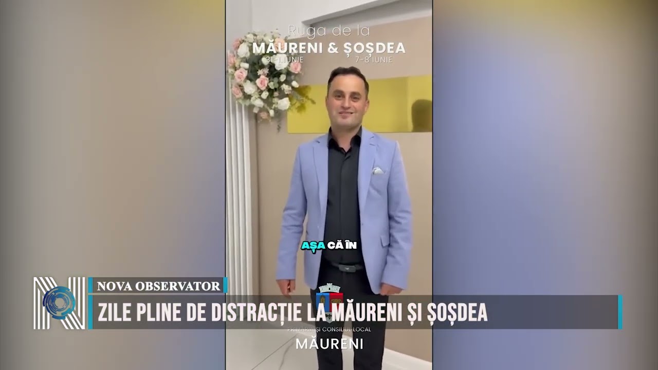 Zile pline de distracție la Măureni și Șoșdea