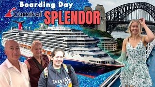 Boarding Carnival Splendor Cruise | What to expect on the first day!