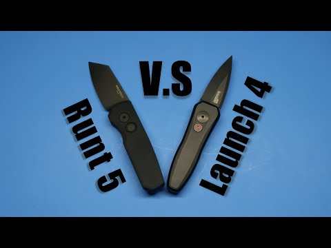Pro-Tech Runt 5 vs Kershaw Launch 4! What Is The Best CA Legal Auto? Review and Unboxing!