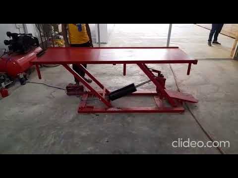 Hydraulic Motorcycle Ramp