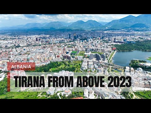 Tirana From Above 2023 - 🇦🇱 Albania @MTravelVlog