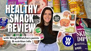 Healthy Snack Review | Trying New Healthy Low Point Foods | WeightWatchers Points, Calories & Macros