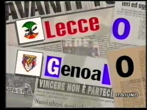 LECCE-Genoa 0-0 - 17/10/1993 - Campionato Serie A 1993/'94 - 8.a giornata di andata