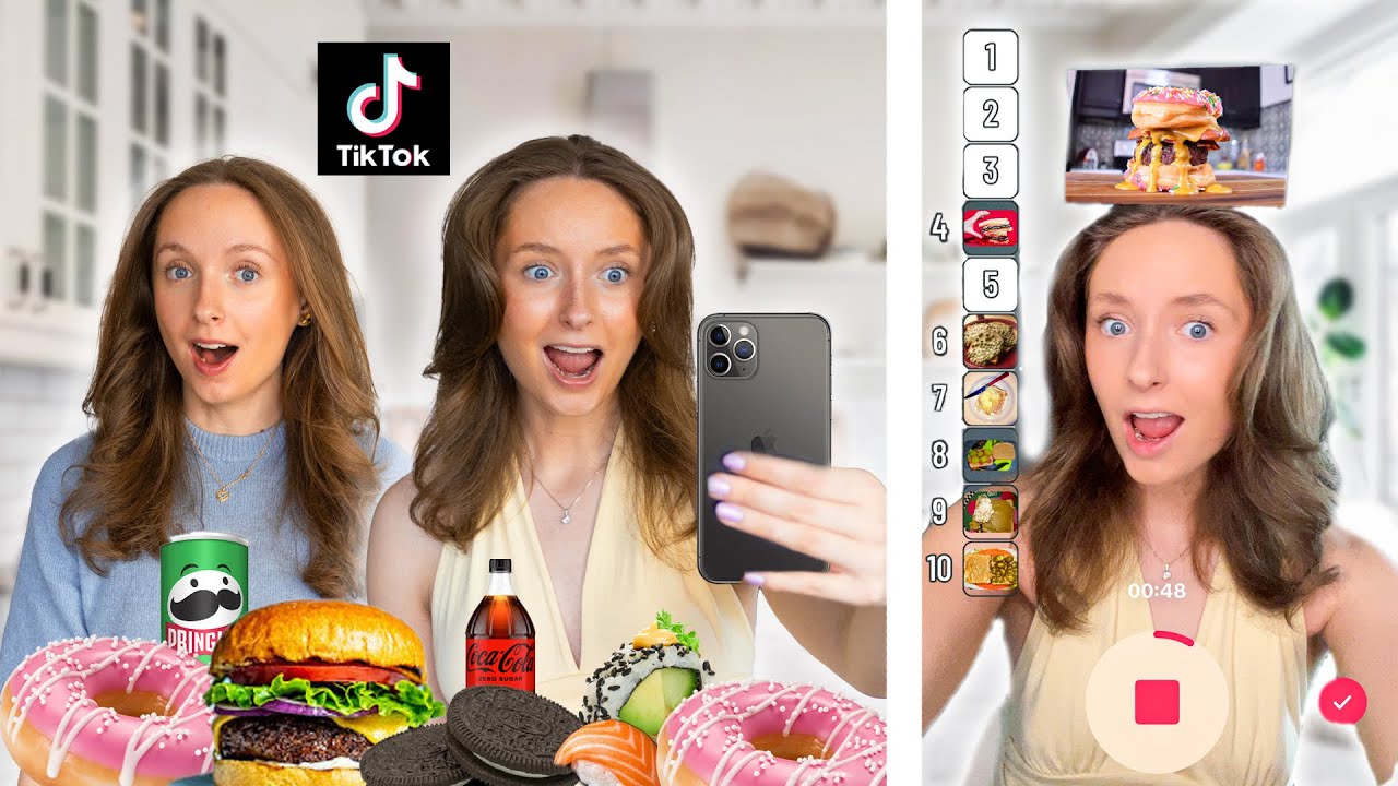 TikTok-filter bestämmer allt vi ska äta under 24h! #4