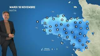 Illustration de l'actualité La météo de votre mardi 18 novembre 20255