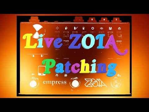 Live ZOIA patching:  building and modifying your own tremolo