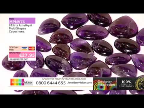 Learn How to Make Genuine Gemstone Jewellery - JewelleryMaker DI LIVE 31/12/14
