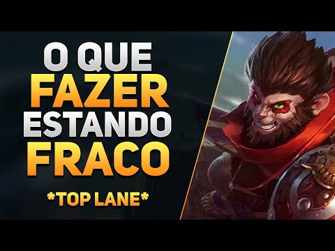 COMO VOLTAR para O JOGO estando BEM FRACO na ROTA DO TOP - League of Legends