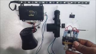 How To Wire Up A 5 Wire Door lock  Actuator Relay From Start To finish Very Easy