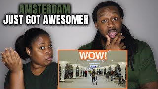 🇳🇱 Amsterdam Just Got Awesomer! | American Couple Reacts to The Netherlands Culture