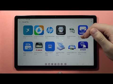 SAMSUNG Galaxy Tab A9/A9+ Connect with Printer - Print Wireless #taba9
