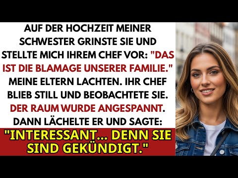 Auf Der Hochzeit Meiner Schwester Grinste Sie Und Stellte Mich Ihrem Chef Vor Das Ist Die Peinl...