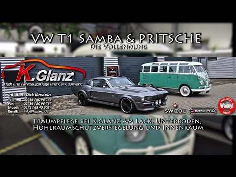 VW T1 Samba & VW T1 Pritsche Traumpflege