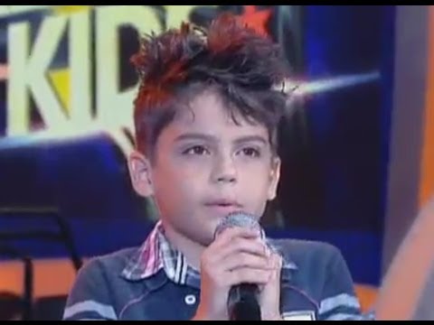 ALEXANDRE NUNES   Fio de cabelo - Jovens Talentos Kids  30/11/13 Raul Gil