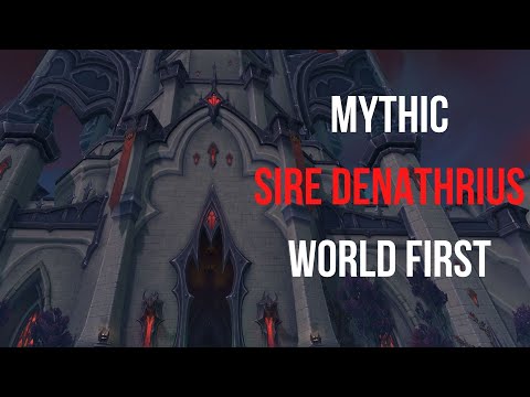Limit vs Mythic Sire Denathrius WORLD FIRST - Fire Mage PoV