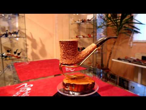 Pipa in radica bent fatta a mano - www.paronellipipe.it