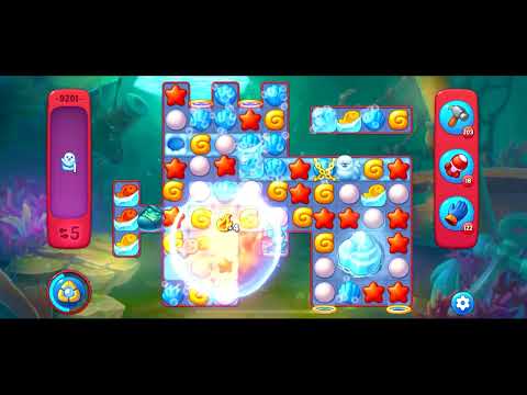 Fishdom Hard level 9201 no boosters フィッシュダム