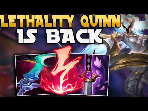 Lethality Quinn Is Back And Better Than Ever With This Build! (MAX MOVESPEED)