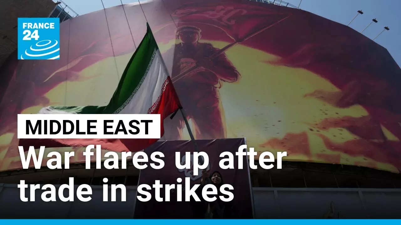 Middle East war flares up after Iran responds to US attacks • FRANCE 24 English