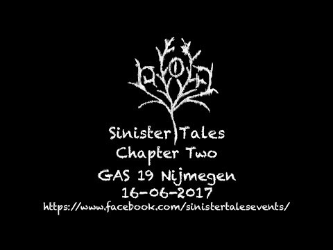 Roberto Cavani @ Sinister Tales Chapter Two @ Gas 19 Nijmegen 16/06/2017