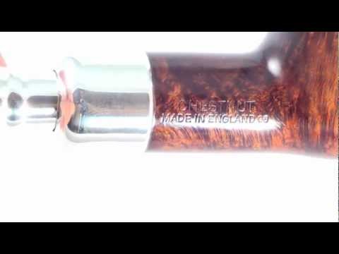 Dunhill Chestnut Group 5 Classic Billiard Smoking Pipe With Full Silver Spigot From PIPELIST.COM