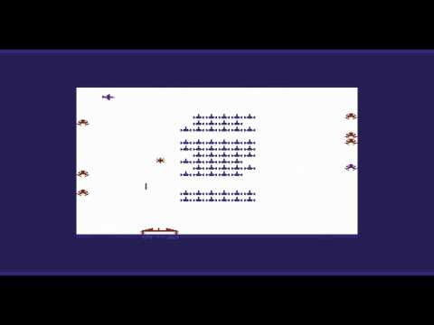 Space Bomber - Commodore Vic-20 Vic20 gameplay WEB21