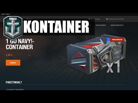 Go Navy- Container, meine Meinung - World of Warships | [Info] [Deutsch] [60fps]