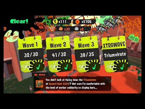 Splatoon 3 - Big Run #10: Inkblot Art Academy 2: Back To School - 160 Eggs, HLM Triumvirate Win