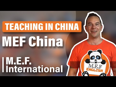 MEF English - Teaching in China