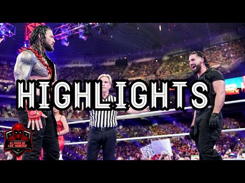 SETH ROLLINS VS ROMAN REIGNS HIGHLIGHTS