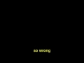 So Right So Wrong - Conttato [Lyrics]