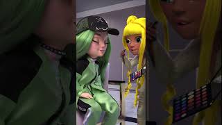 Life Lessons with Jade &amp; Sunny! 💚💛 | Rainbow High #shorts