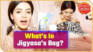 Shakti's Heer Aka Jigyasa Singh Shows What's In Her Bag | Saas Bahu Aur Saazish video