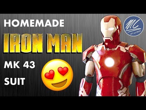 How to make an AWESOME IRON MAN Mark 43 suit - Avengers homemade Age of Ultron Infinity War trailer