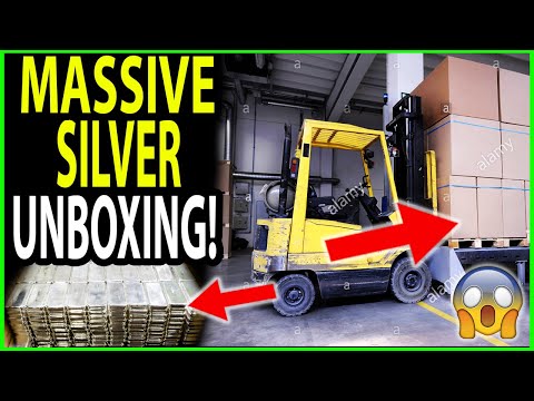 Massive Silver Unboxing! Are you Ready For The Crash?!?! #SilverStacking #Unboxing #Gold #Silver