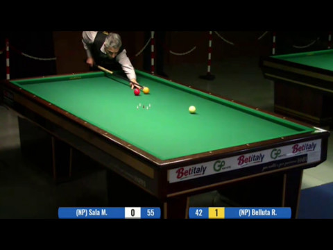 BELLUTA vs SALA - 5^PROVA BILIARDO BTP 2017 S.ANTONINO