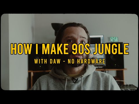How I Make 90s JUNGLE With Software - No Hardware