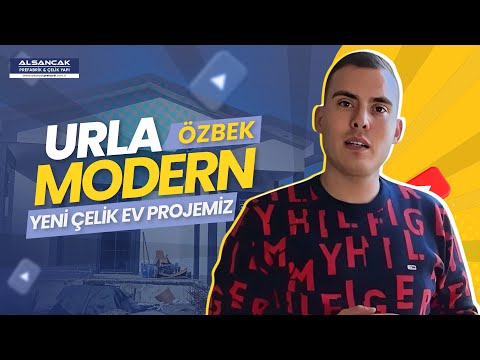 Urla Özbek’te 97 Metrekare 3+1 Modern Çelik Yapı Projemiz | Alsancak Prefabrik & Çelik Yapı