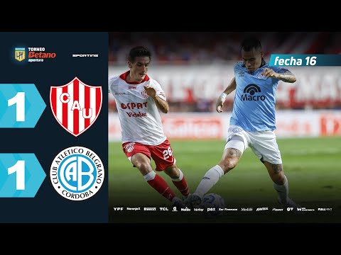 UNIÓN 1 - 1 BELGRANO I Resumen del partido | #TorneoBetano Apertura 2025