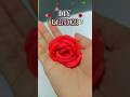 How To Make Rose With Clay Polymer Clay Rose Easy Rose Making With Clay Diy Clayart Rose