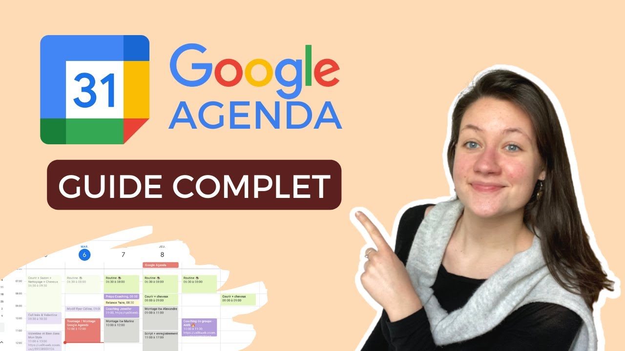 TUTO GOOGLE AGENDA | Comment s'organiser sur Google Calendar | Comment gérer son temps |ORGANISATION
