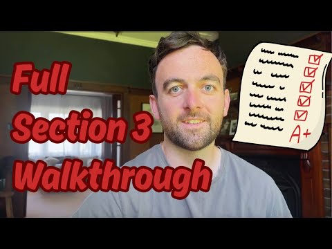 ACER Practice Test A - Full Section 3 Walkthrough